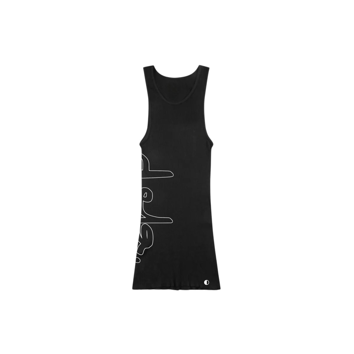 RIBBED TANK (Black)