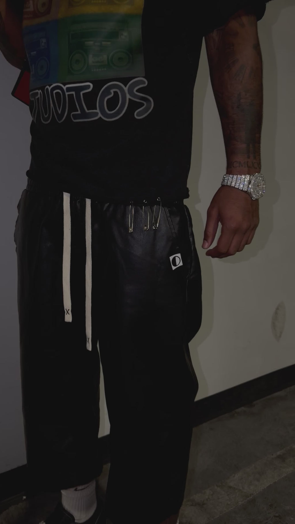 LEATHER EXTENDO SHORTS